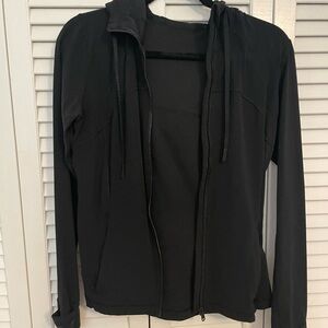Lululemon Athletica Black Utility Jacket with Hood